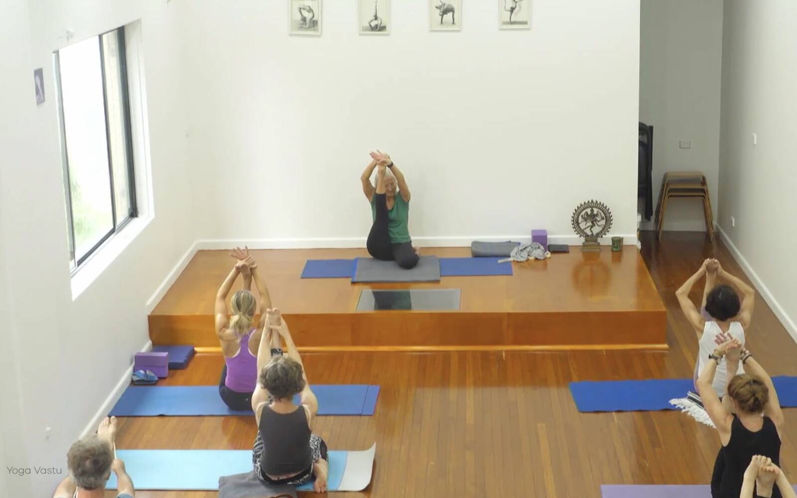 Online Iyengar yoga videos | Forward Bends to Facilitate Self-Reflection