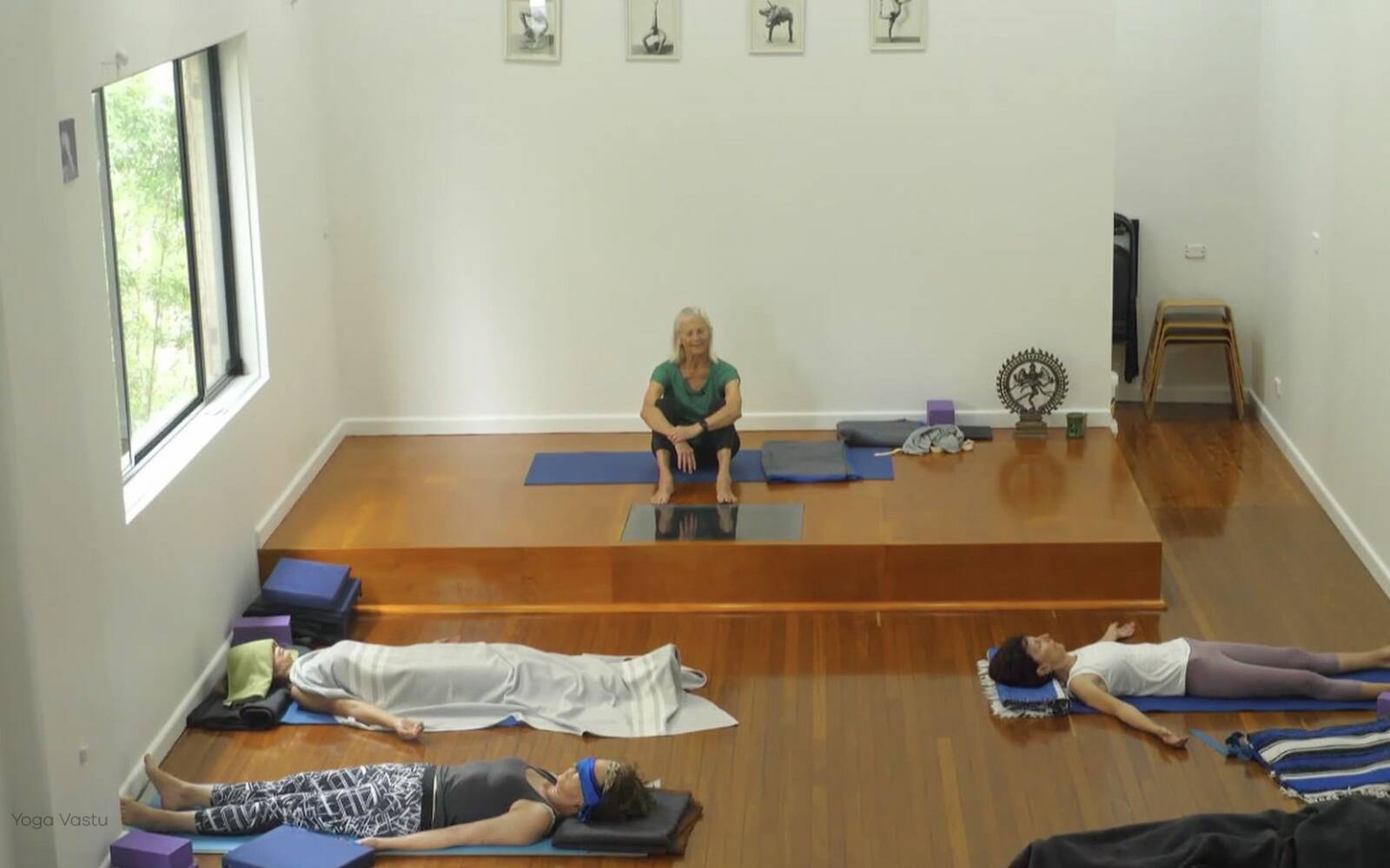 Online Iyengar yoga videos | Forward Bends to Facilitate Self-Reflection