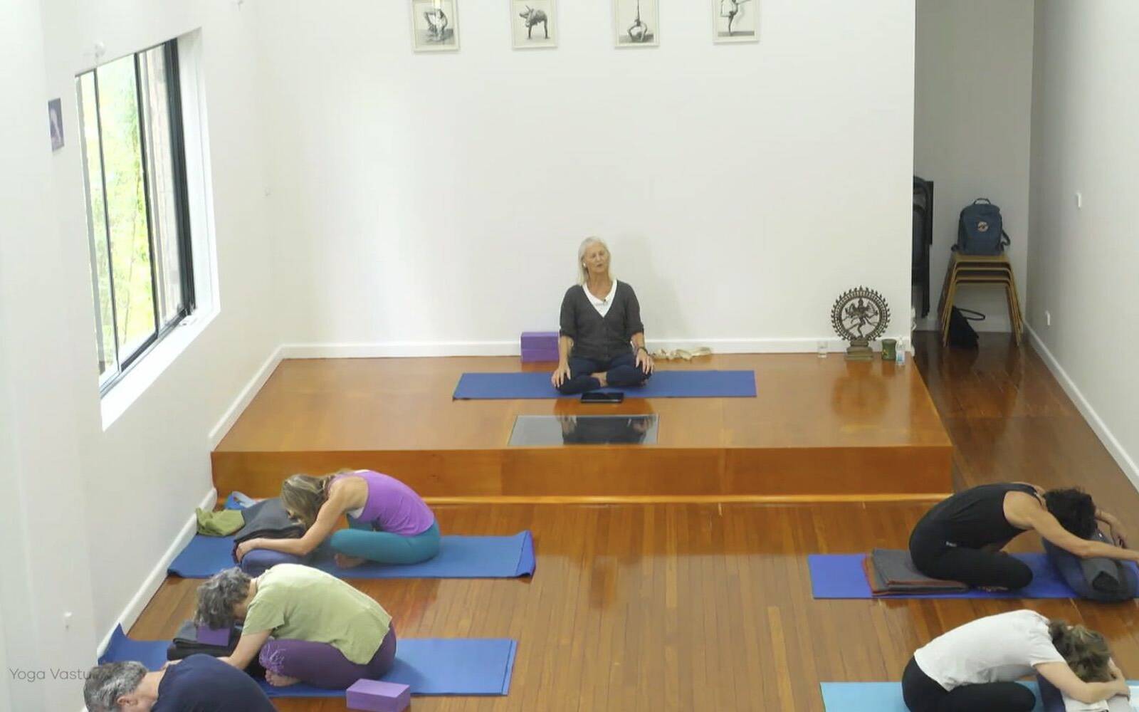 Online Iyengar yoga videos | Restorative and Pranayama to Deepen your Awareness