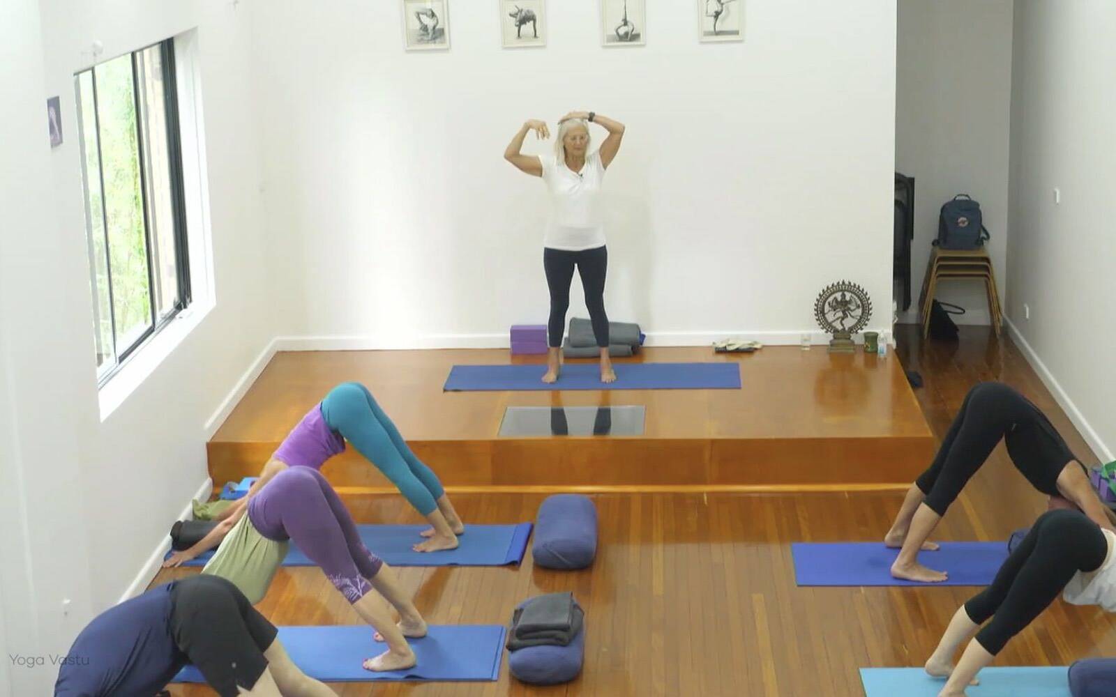 Online Iyengar yoga videos | Restorative and Pranayama to Deepen your Awareness