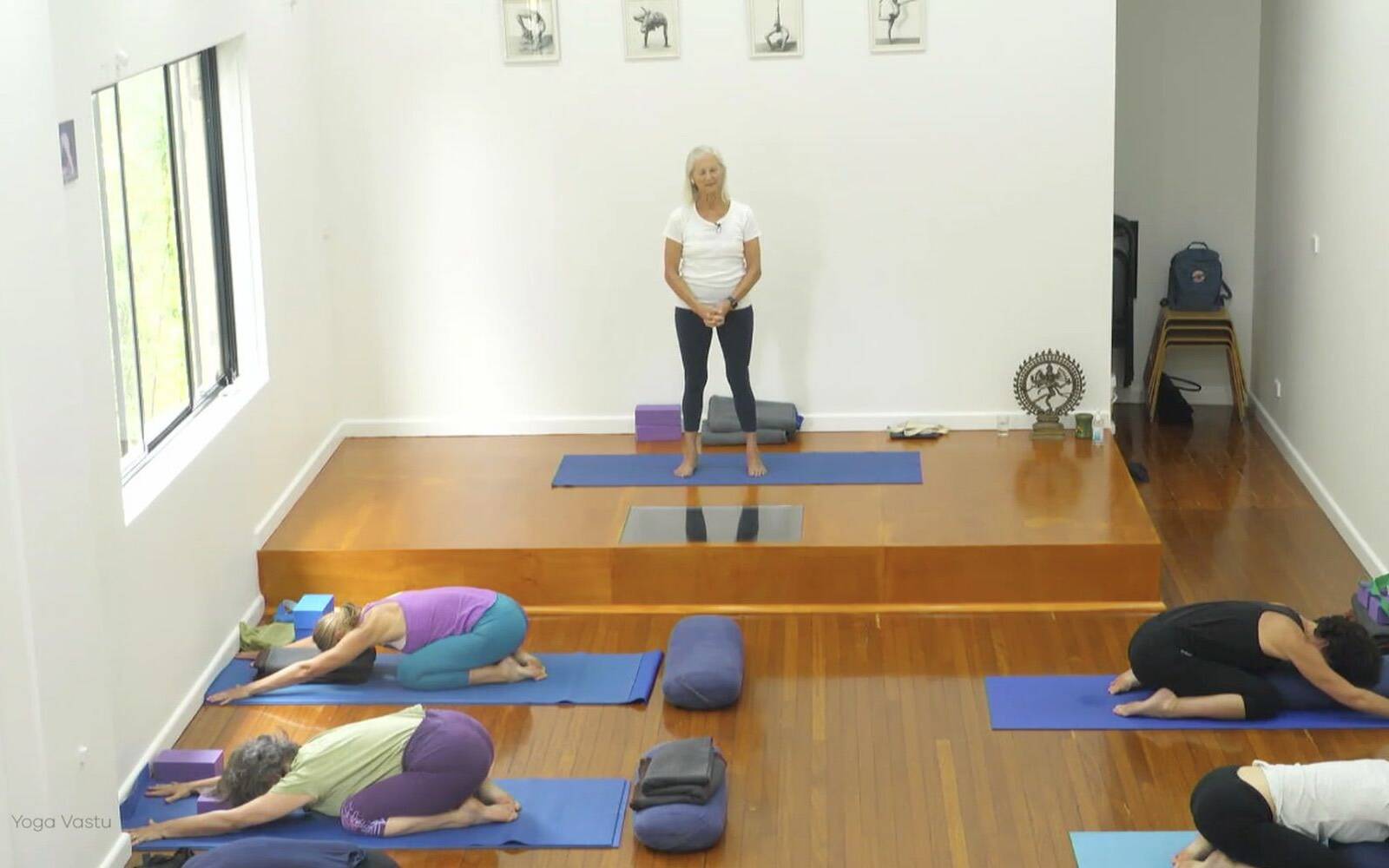 Online Iyengar yoga videos | Restorative and Pranayama to Deepen your Awareness