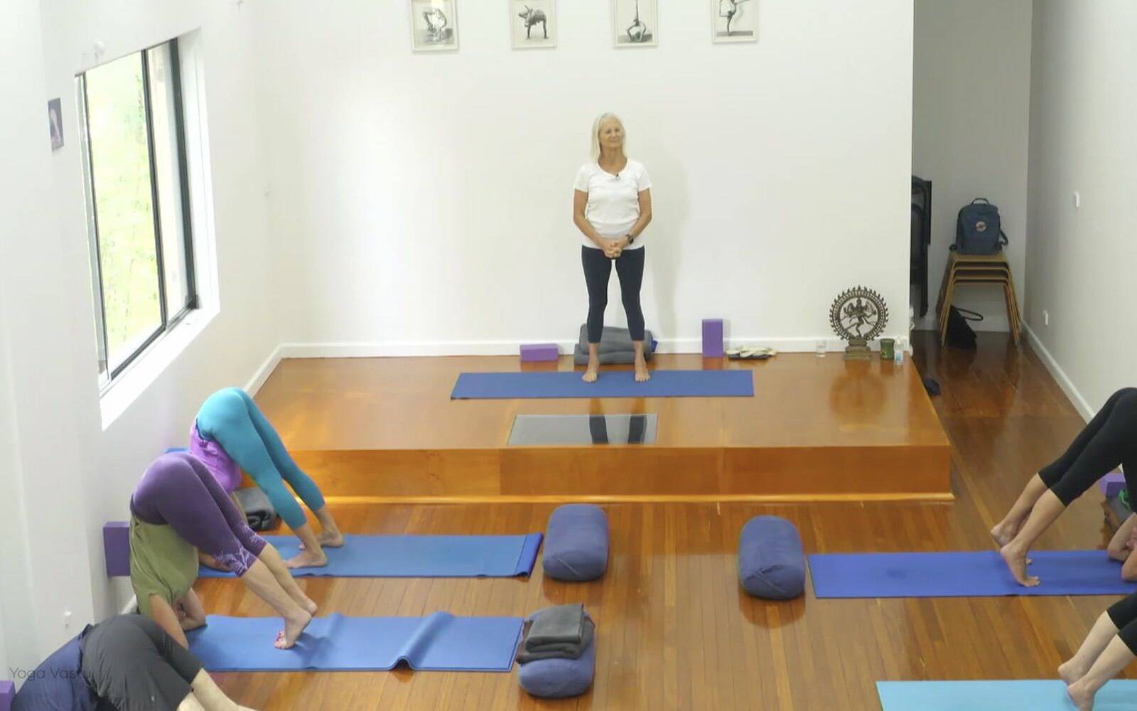 Online Iyengar yoga videos | Restorative and Pranayama to Deepen your Awareness