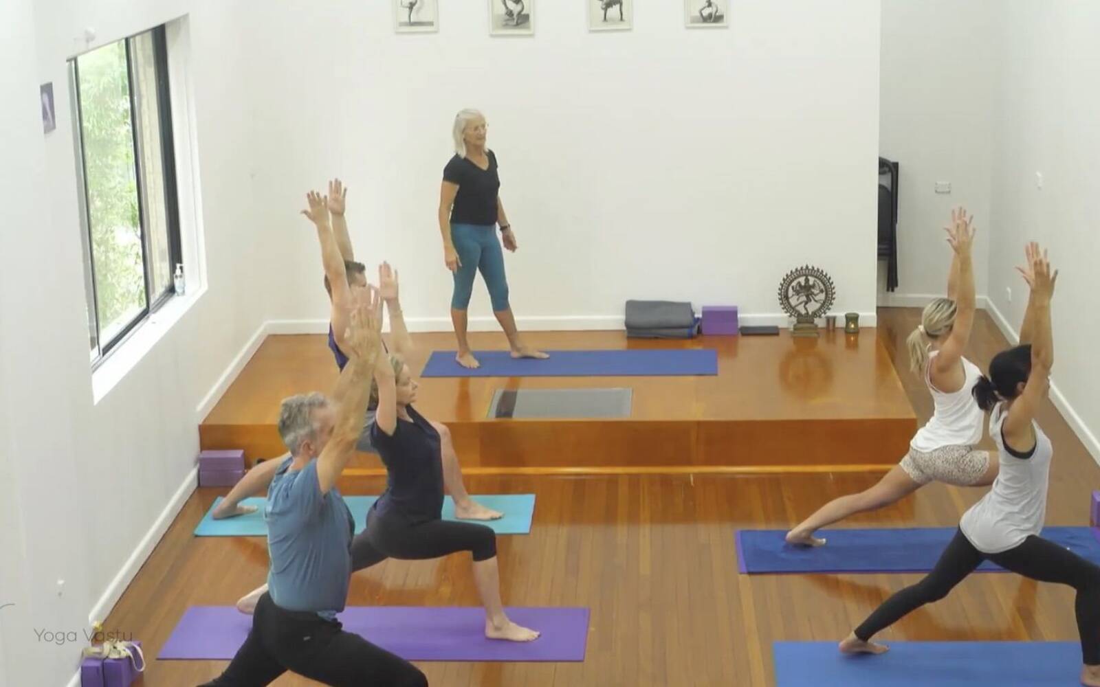 Online Iyengar yoga videos | Comprehensive Standing Pose Class with Inversions