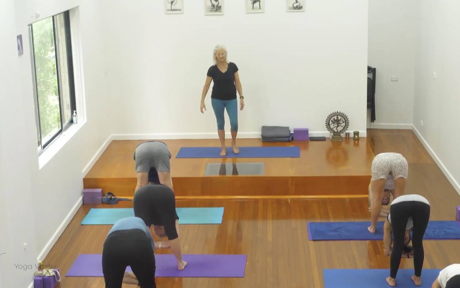 Online Iyengar yoga videos | Comprehensive Standing Pose Class with Inversions