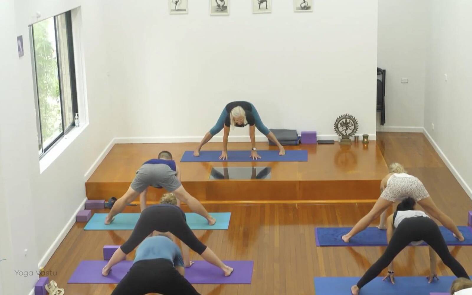 Online Iyengar yoga videos | Comprehensive Standing Pose Class with Inversions