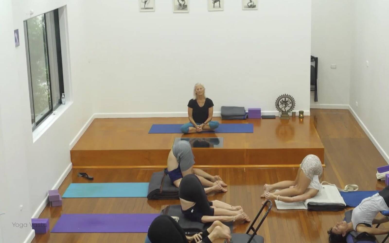 Online Iyengar yoga videos | Comprehensive Standing Pose Class with Inversions