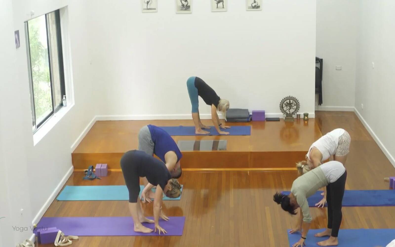 Online Iyengar yoga videos | Comprehensive Standing Pose Class with Inversions