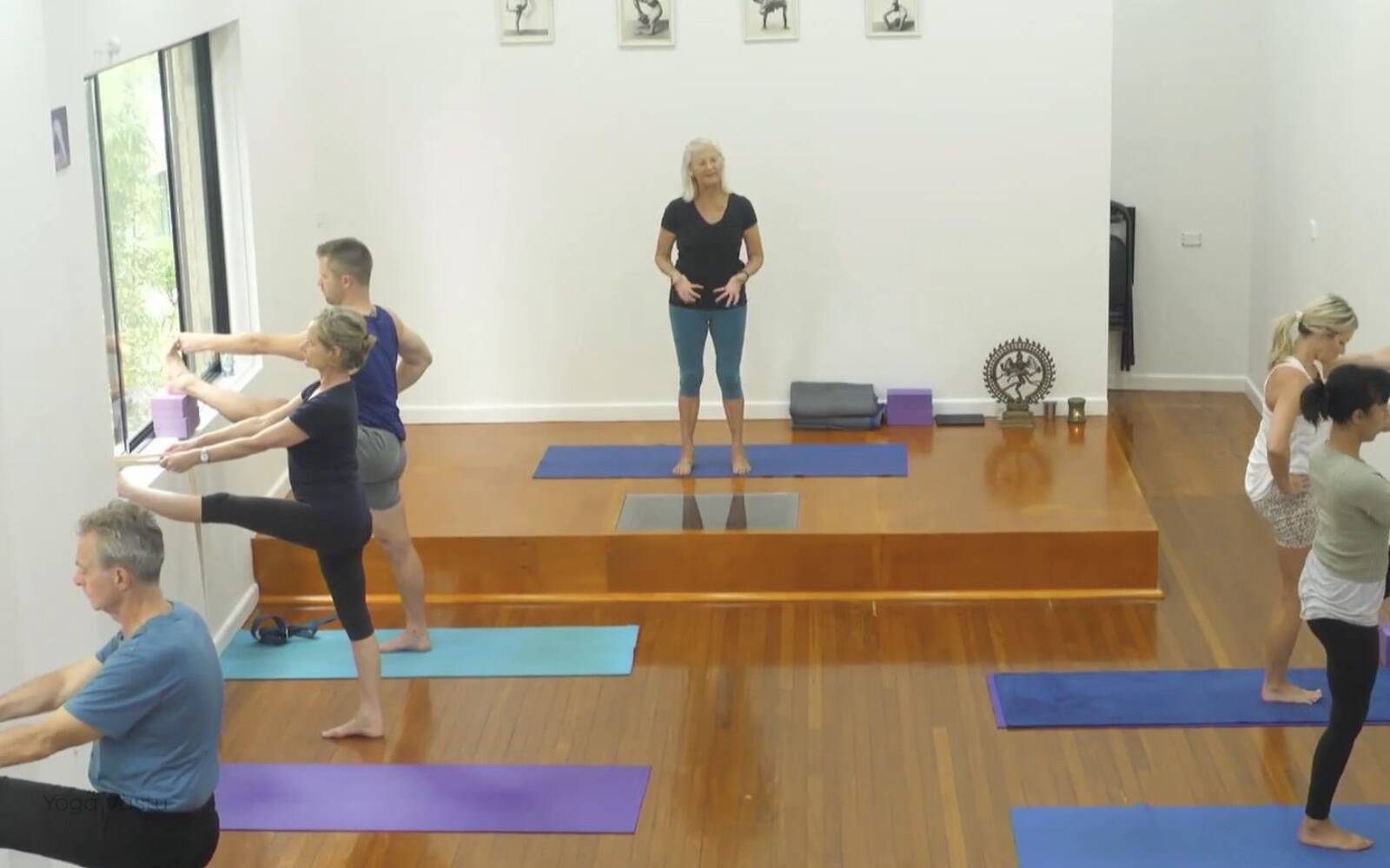 Online Iyengar yoga videos | Comprehensive Standing Pose Class with Inversions