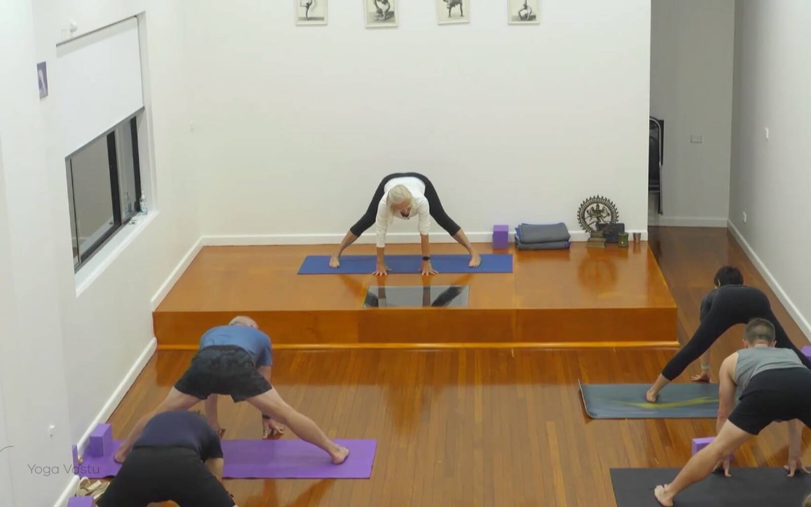 Online Iyengar yoga videos | Combining Inversions with Standing and Seated Poses