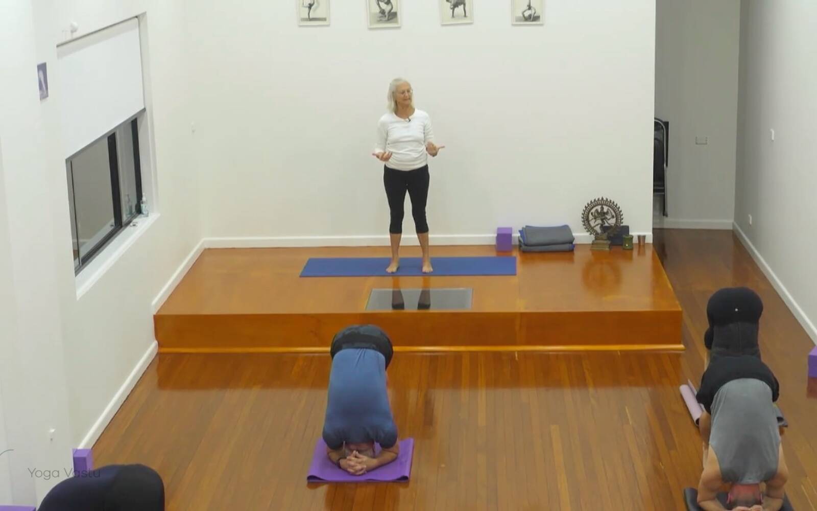 Online Iyengar yoga videos | Combining Inversions with Standing and Seated Poses