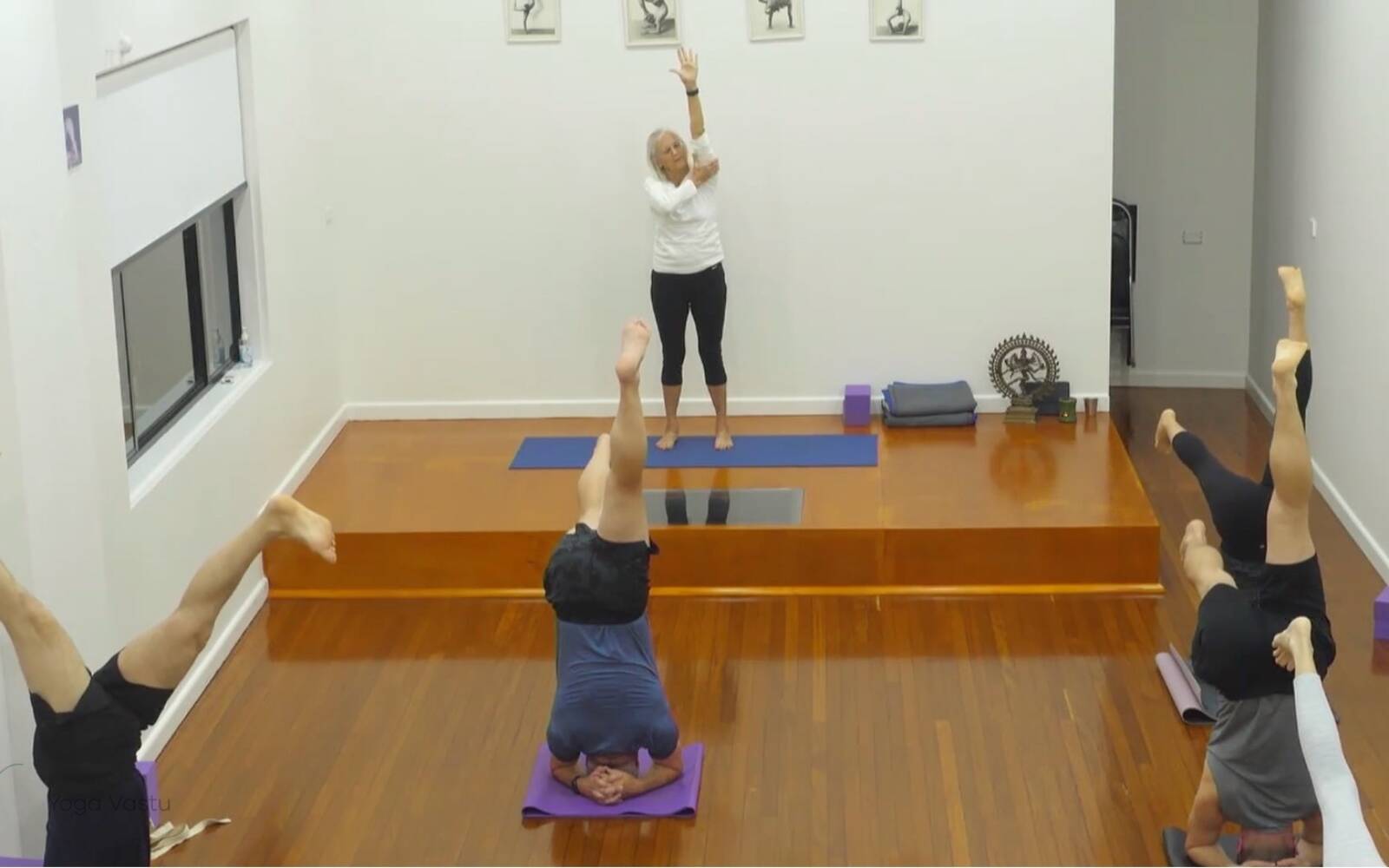 Online Iyengar yoga videos | Combining Inversions with Standing and Seated Poses