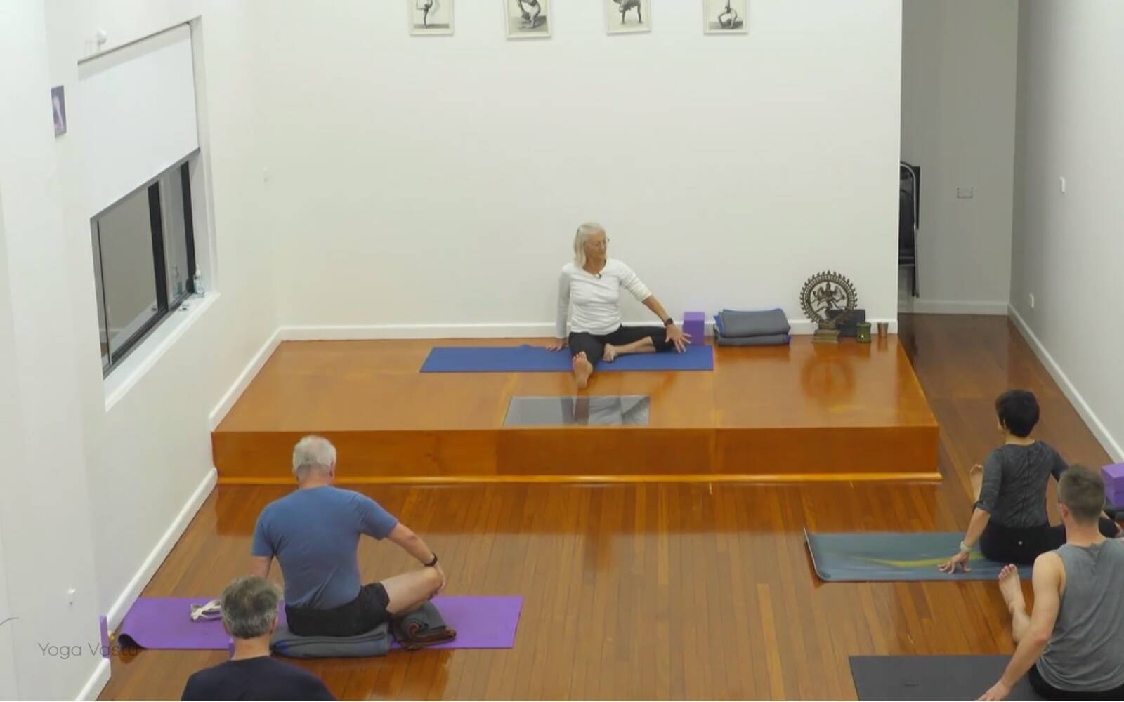 Online Iyengar yoga videos | Combining Inversions with Standing and Seated Poses