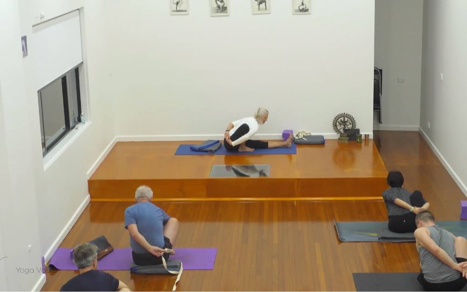 Online Iyengar yoga videos | Combining Inversions with Standing and Seated Poses