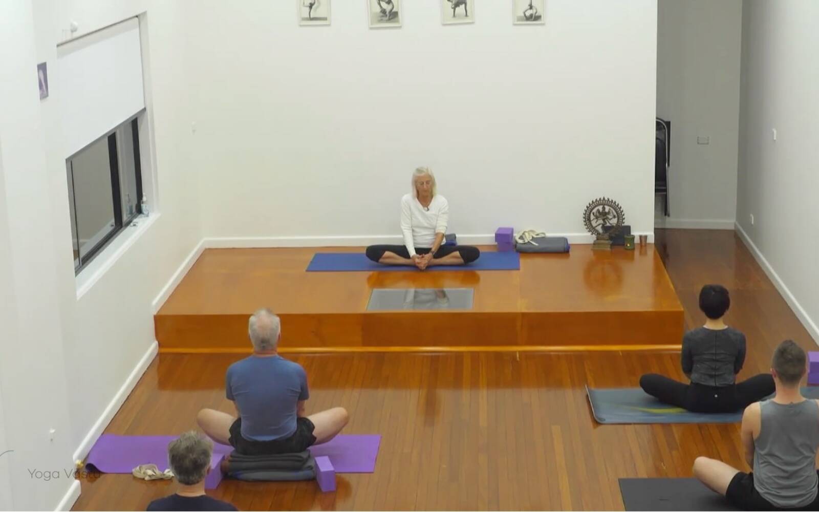 Online Iyengar yoga videos | Combining Inversions with Standing and Seated Poses