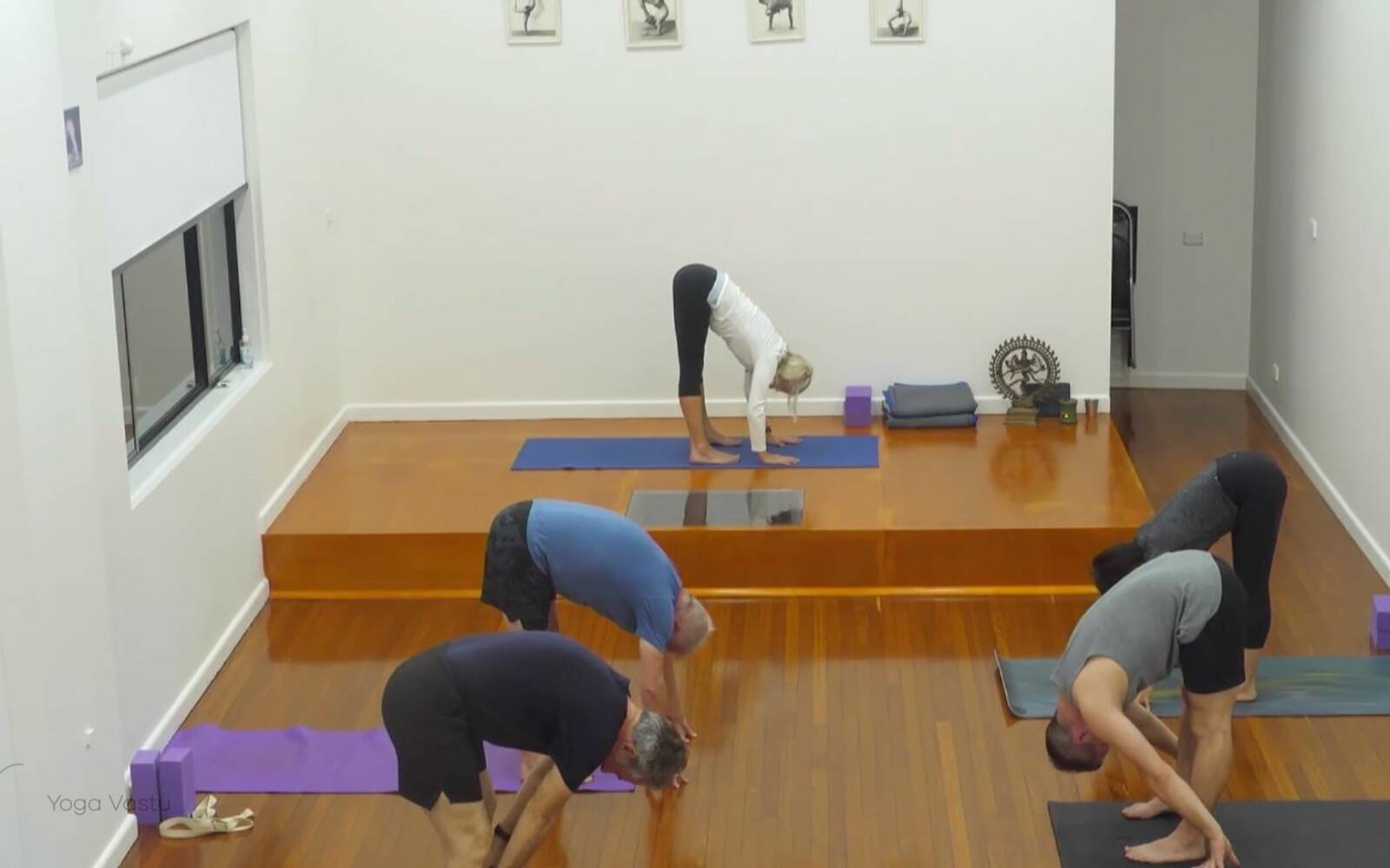 Online Iyengar yoga videos | Combining Inversions with Standing and Seated Poses