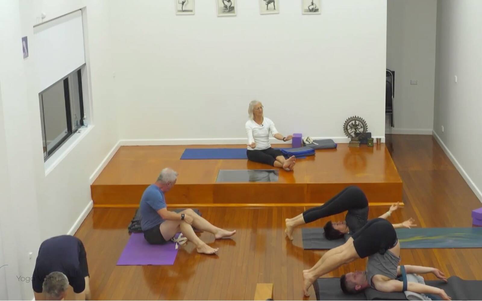 Online Iyengar yoga videos | Combining Inversions with Standing and Seated Poses