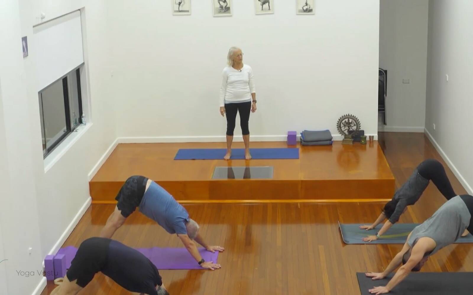 Online Iyengar yoga videos | Combining Inversions with Standing and Seated Poses