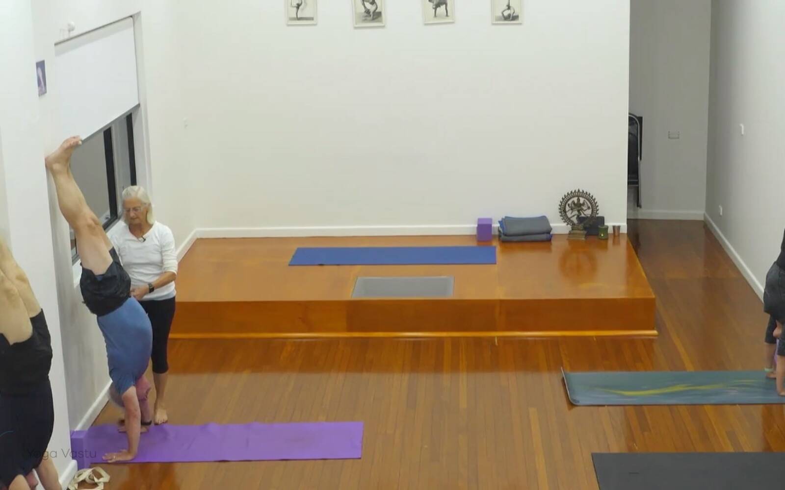 Online Iyengar yoga videos | Combining Inversions with Standing and Seated Poses