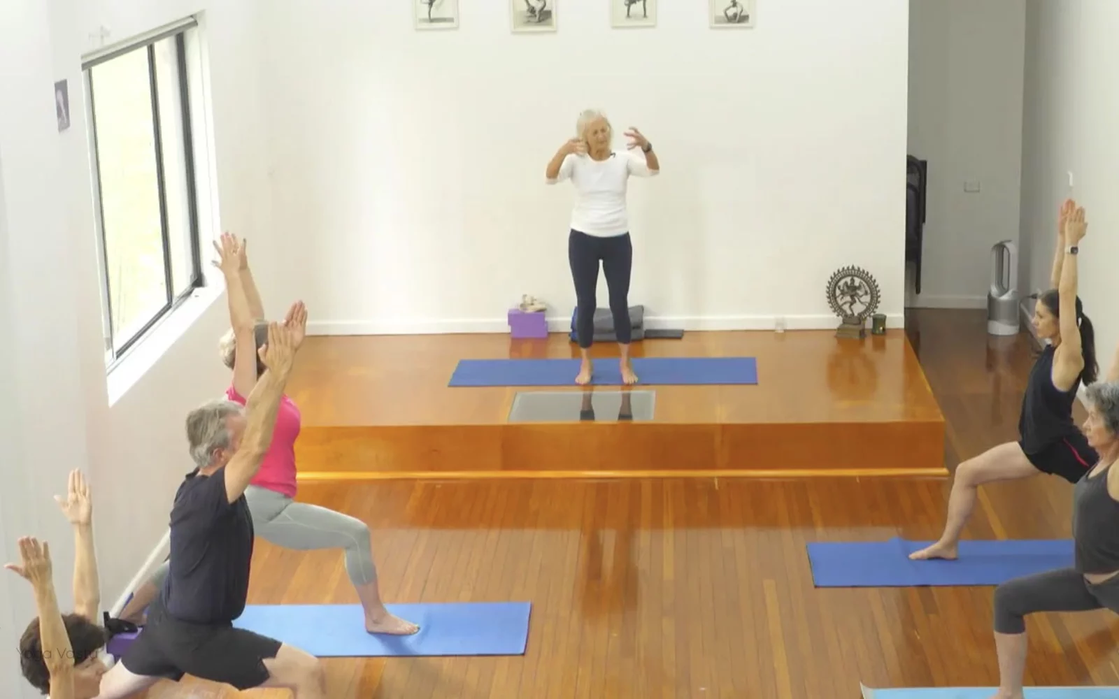 Online Iyengar yoga videos | Class 1: Using the Inner Groin to Deepen our Poses