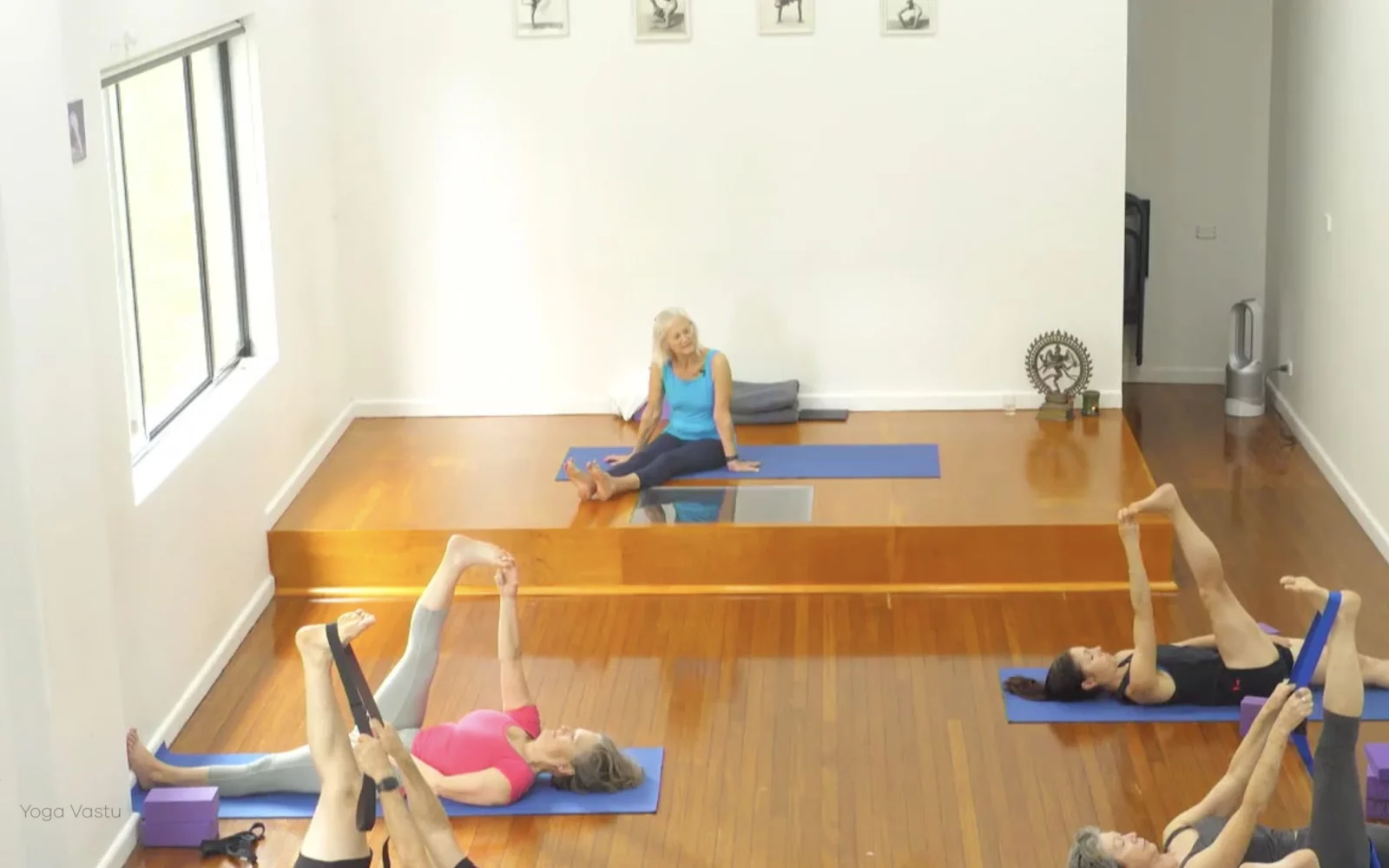 Online Iyengar yoga videos | Class 1: Using the Inner Groin to Deepen our Poses