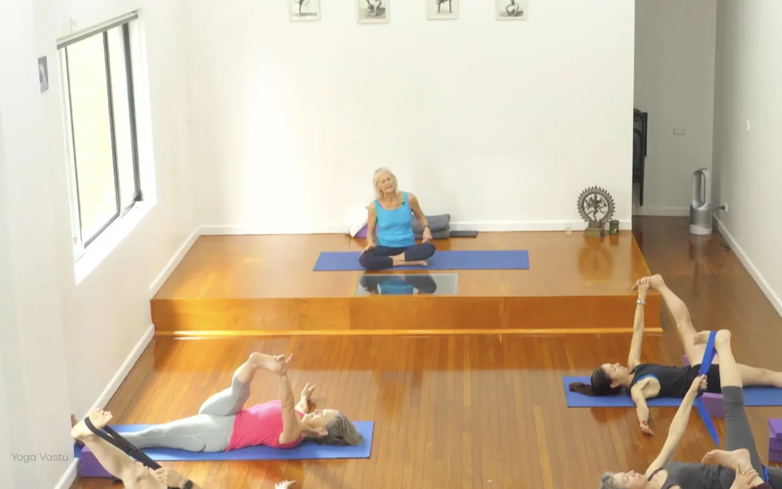 Online Iyengar yoga videos | Class 1: Using the Inner Groin to Deepen our Poses