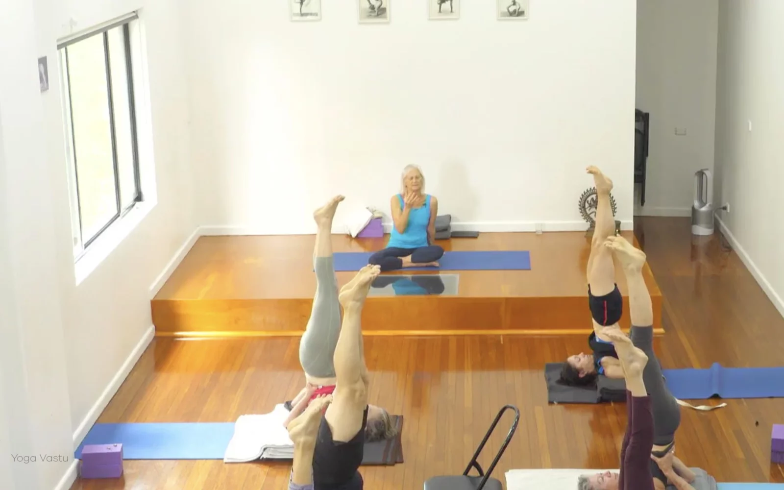Online Iyengar yoga videos | Class 1: Using the Inner Groin to Deepen our Poses