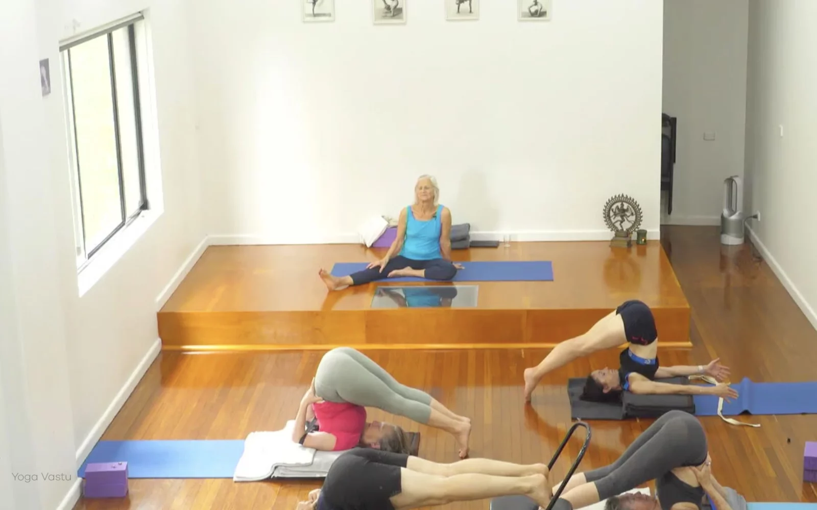 Online Iyengar yoga videos | Class 1: Using the Inner Groin to Deepen our Poses
