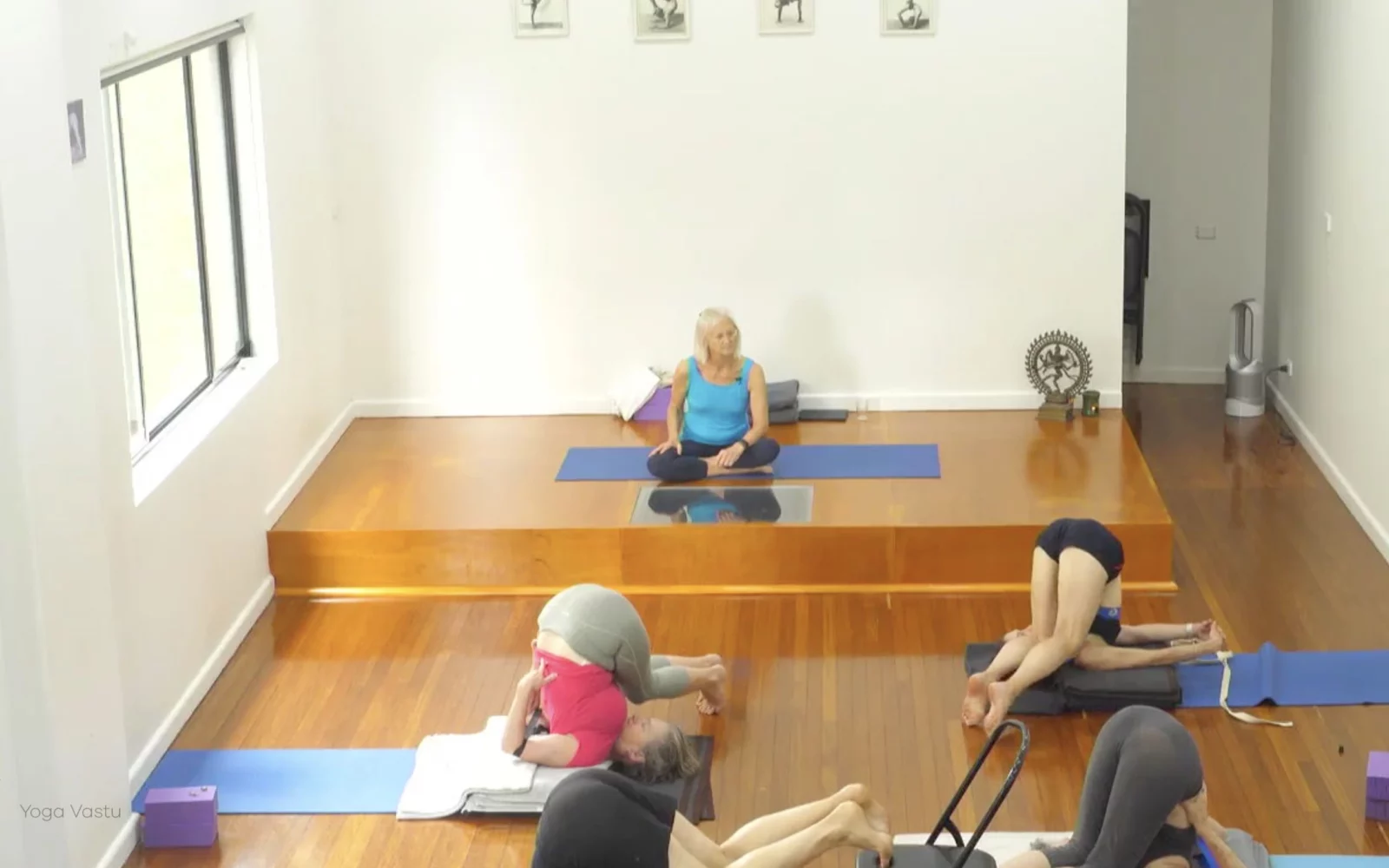 Online Iyengar yoga videos | Class 1: Using the Inner Groin to Deepen our Poses