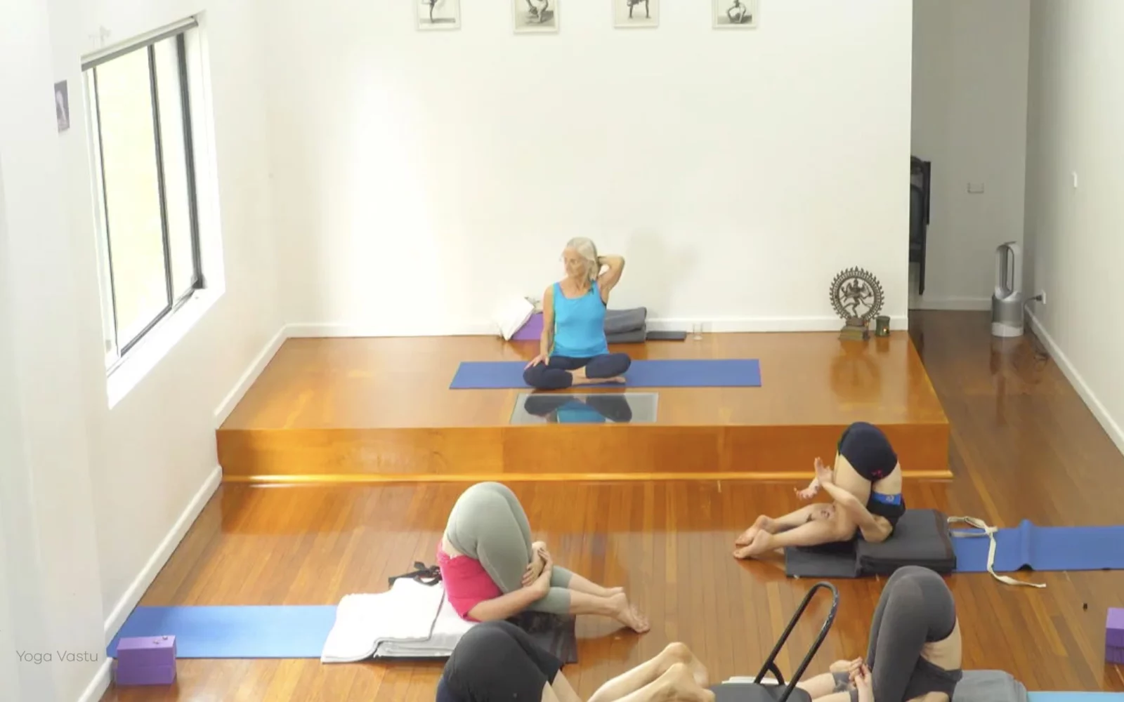Online Iyengar yoga videos | Class 1: Using the Inner Groin to Deepen our Poses