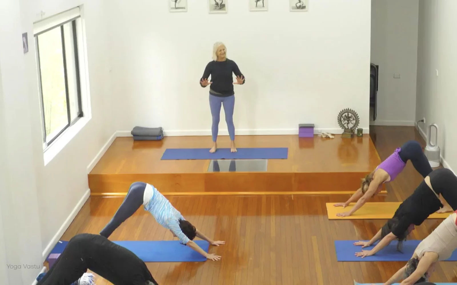 Online Iyengar yoga videos | Advanced Class 2: Finding your Center in Backbends and Inversions