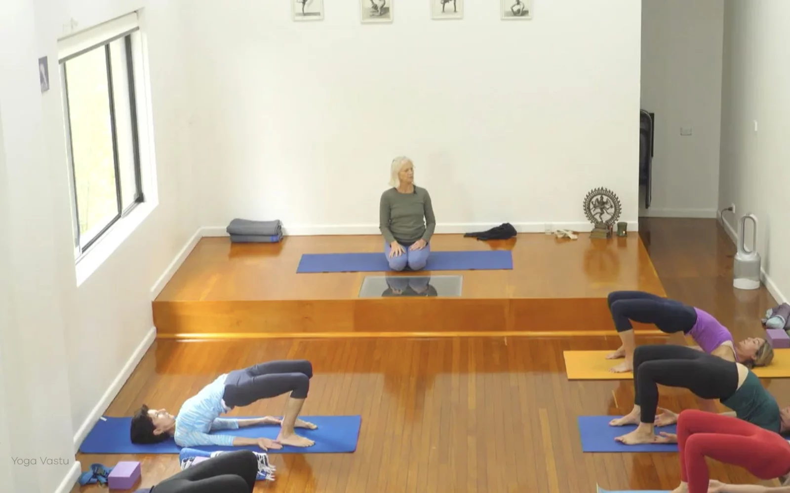 Online Iyengar yoga videos | Advanced Class 2: Finding your Center in Backbends and Inversions