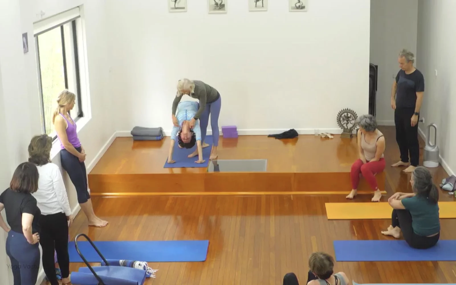 Online Iyengar yoga videos | Advanced Class 2: Finding your Center in Backbends and Inversions