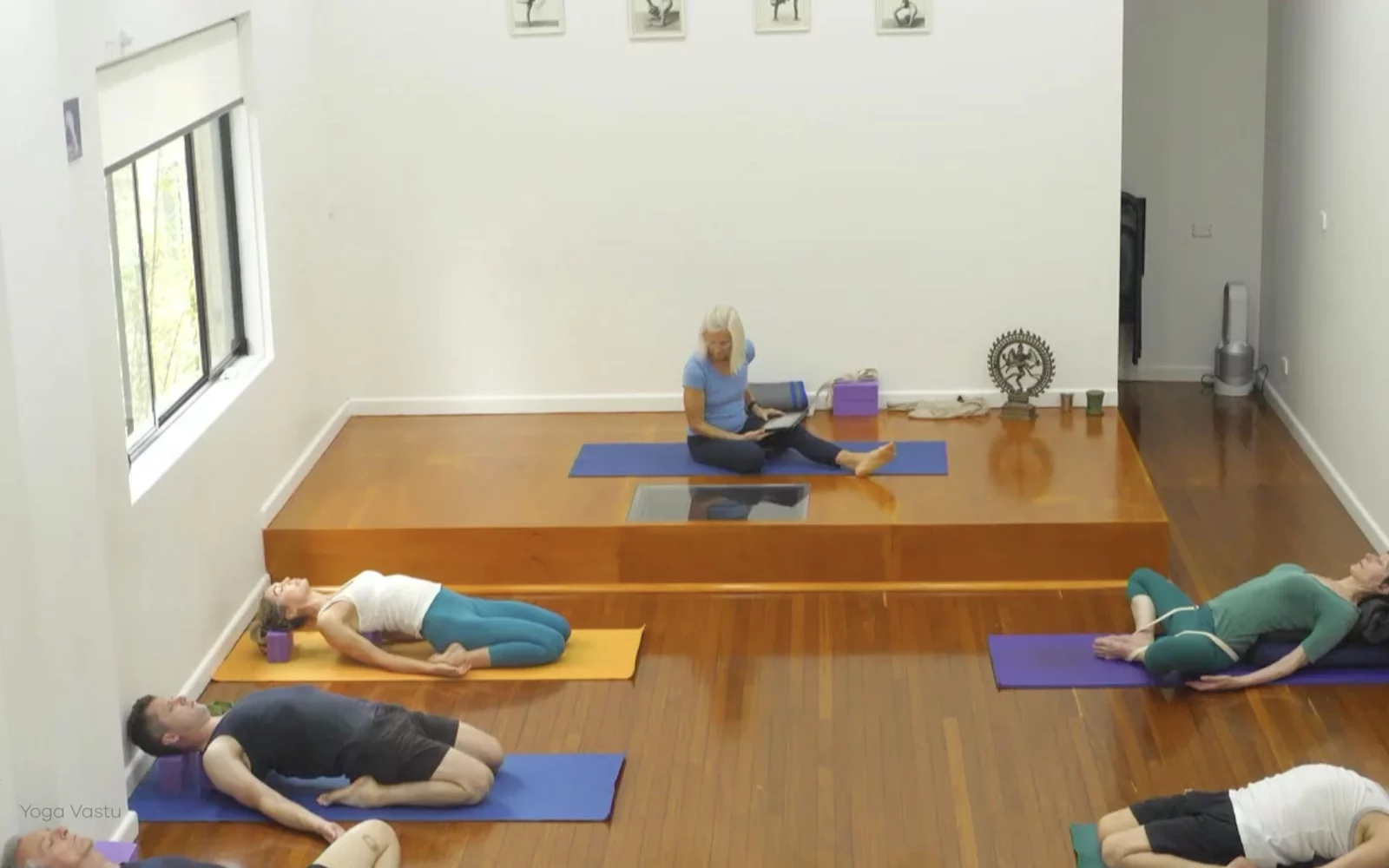 Online Iyengar yoga videos | Class 5: Shoulder-Opening in Forward Bends