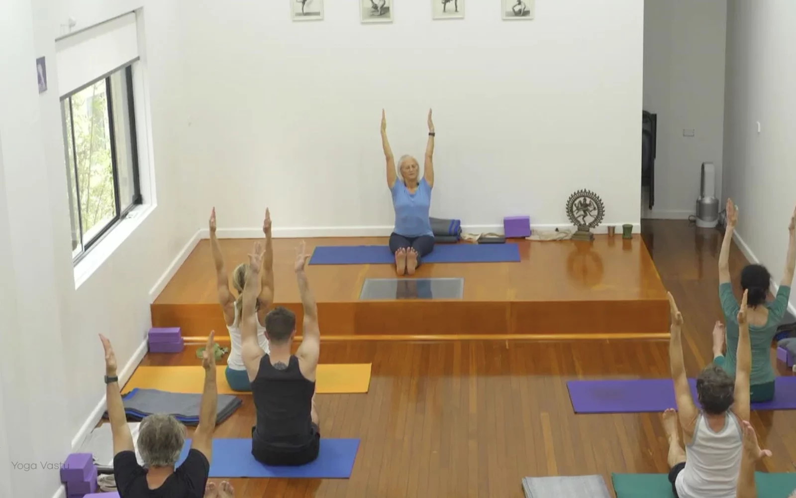 Online Iyengar yoga videos | Class 5: Shoulder-Opening in Forward Bends