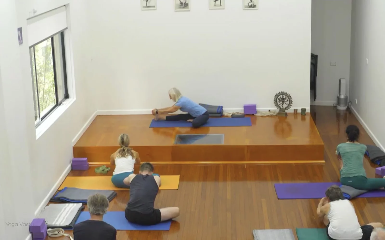 Online Iyengar yoga videos | Class 5: Shoulder-Opening in Forward Bends