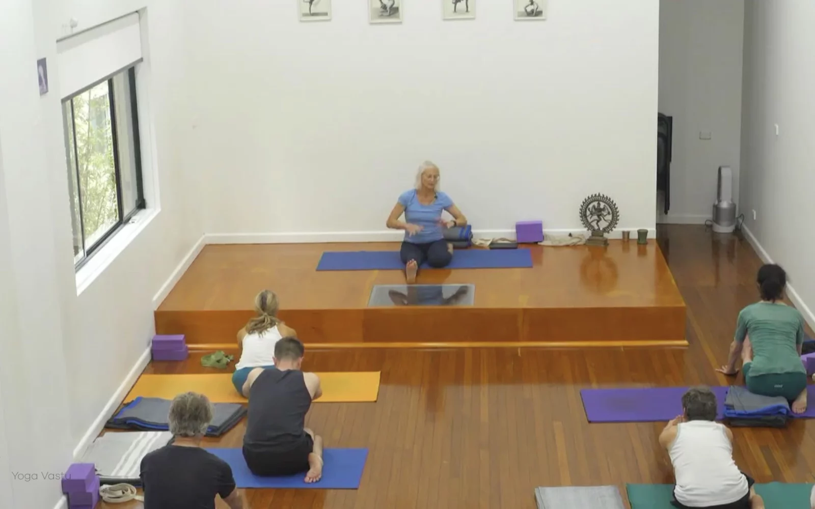 Online Iyengar yoga videos | Class 5: Shoulder-Opening in Forward Bends