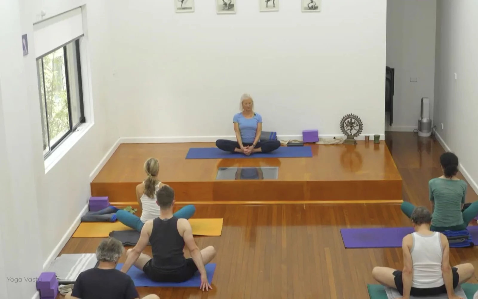 Online Iyengar yoga videos | Class 5: Shoulder-Opening in Forward Bends