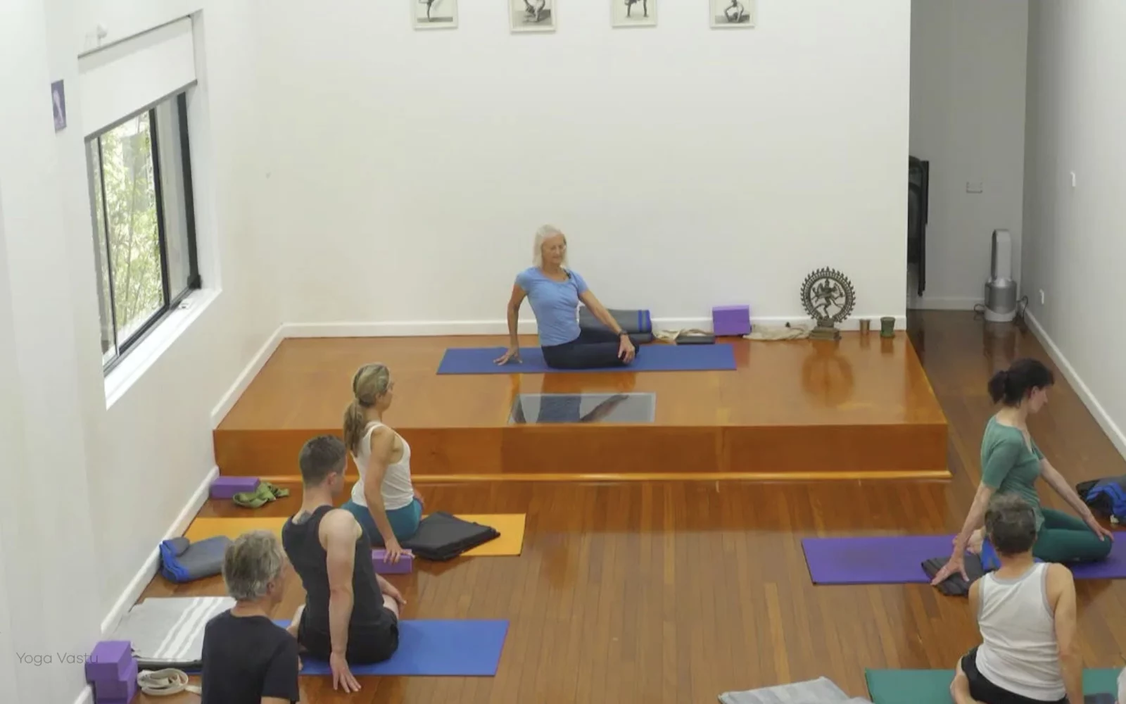 Online Iyengar yoga videos | Class 5: Shoulder-Opening in Forward Bends