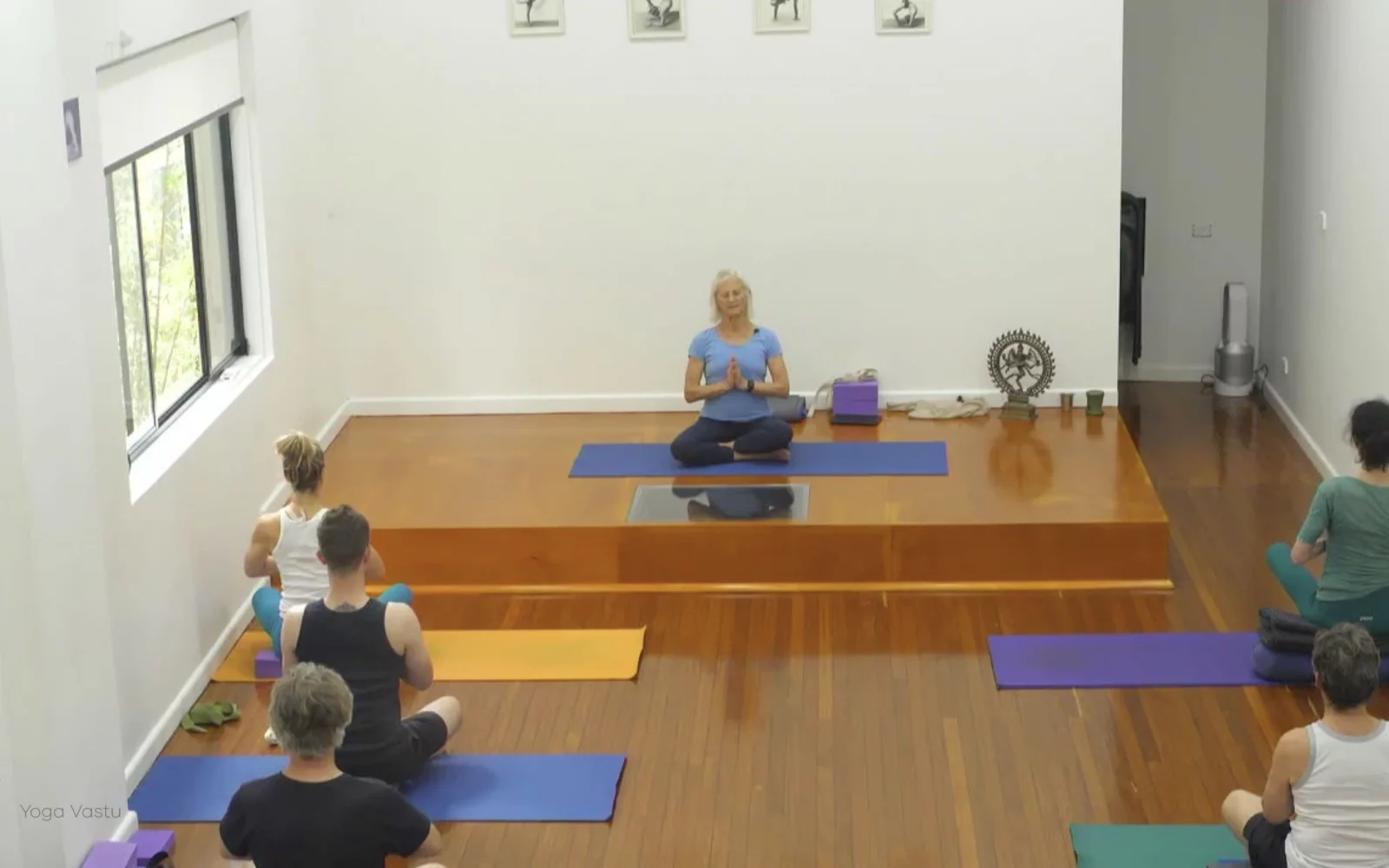 Online Iyengar yoga videos | Class 5: Shoulder-Opening in Forward Bends