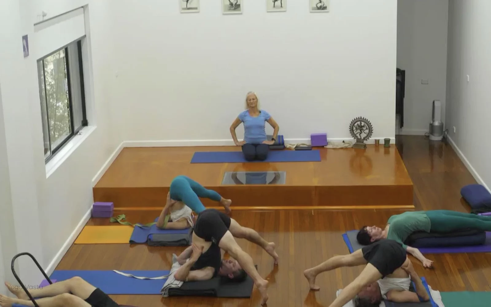 Online Iyengar yoga videos | Class 5: Shoulder-Opening in Forward Bends