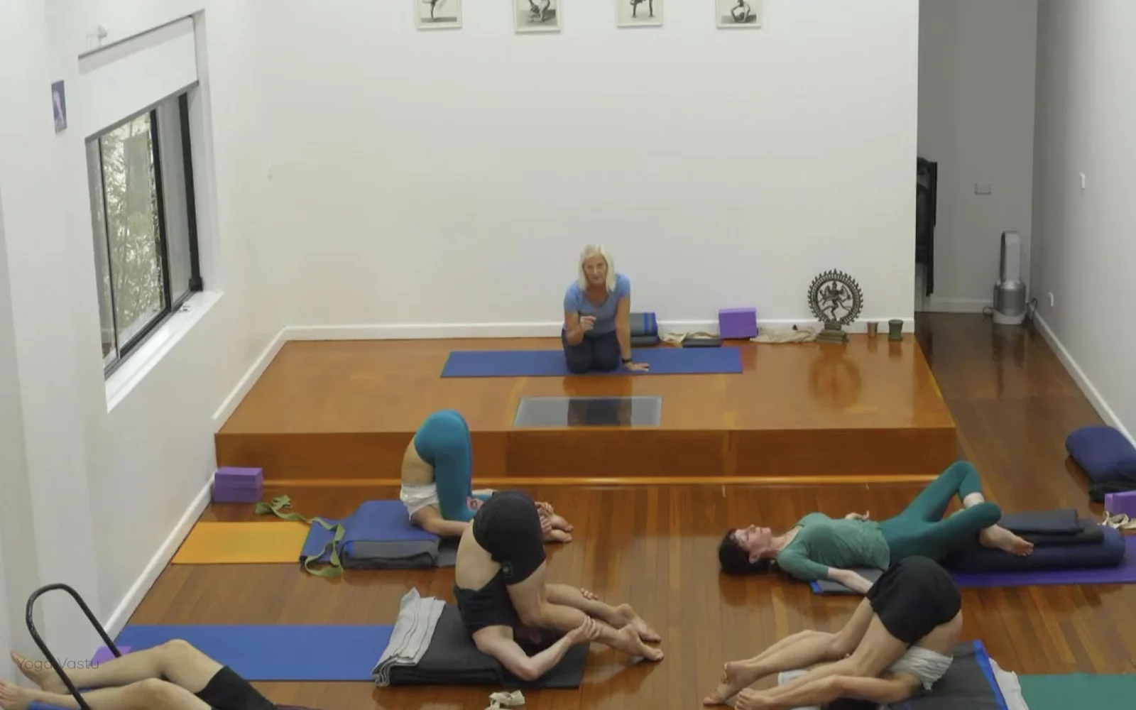 Online Iyengar yoga videos | Class 5: Shoulder-Opening in Forward Bends