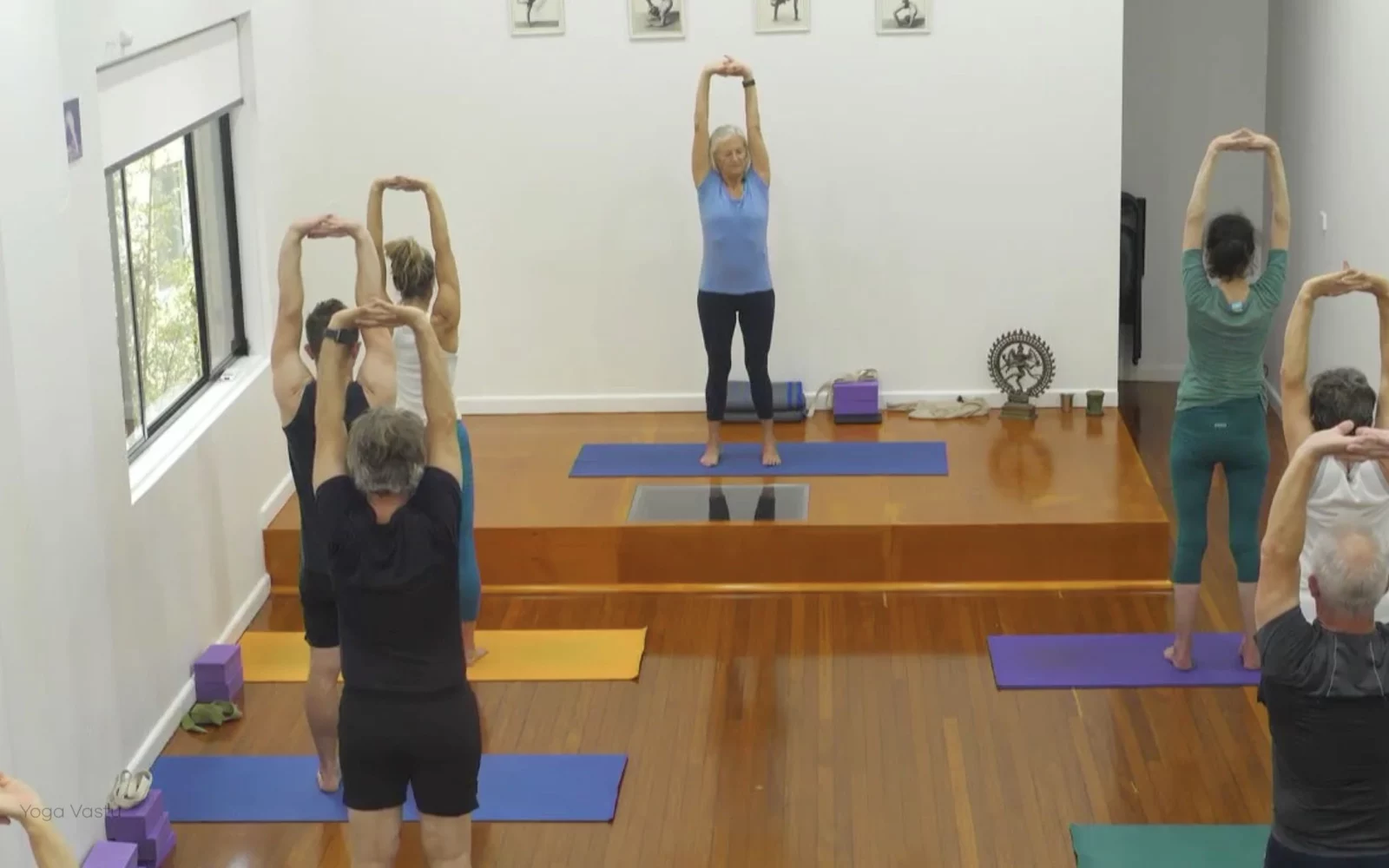 Online Iyengar yoga videos | Class 5: Shoulder-Opening in Forward Bends