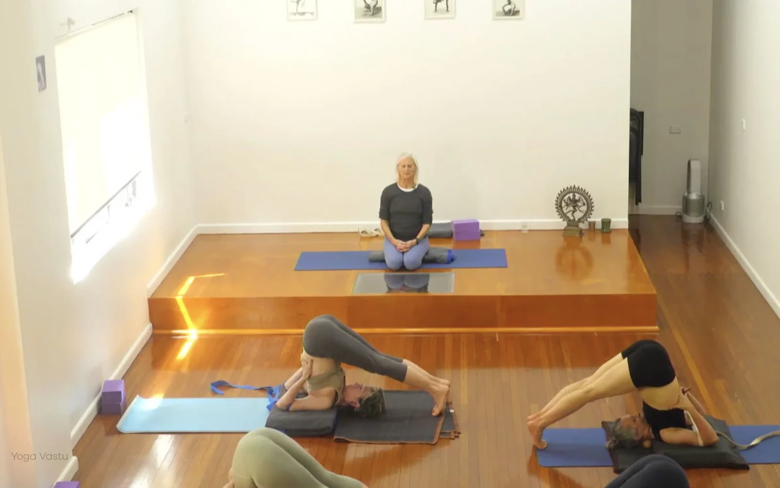 Online Iyengar yoga videos | Advanced Class 5: Practising Basic Actions in Standing Poses
