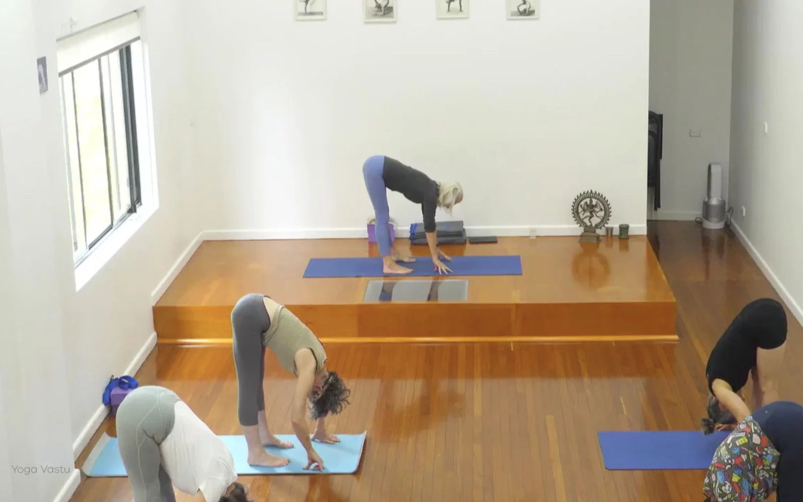 Online Iyengar yoga videos | Advanced Class 5: Practising Basic Actions in Standing Poses