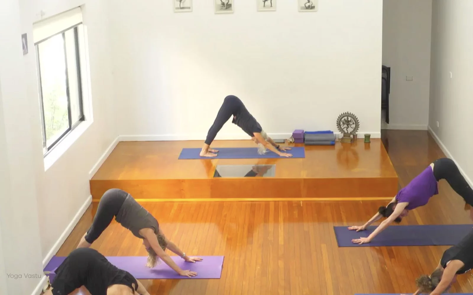 Online Iyengar yoga videos | Class 8: Levelling Out the Sides with Wall Support