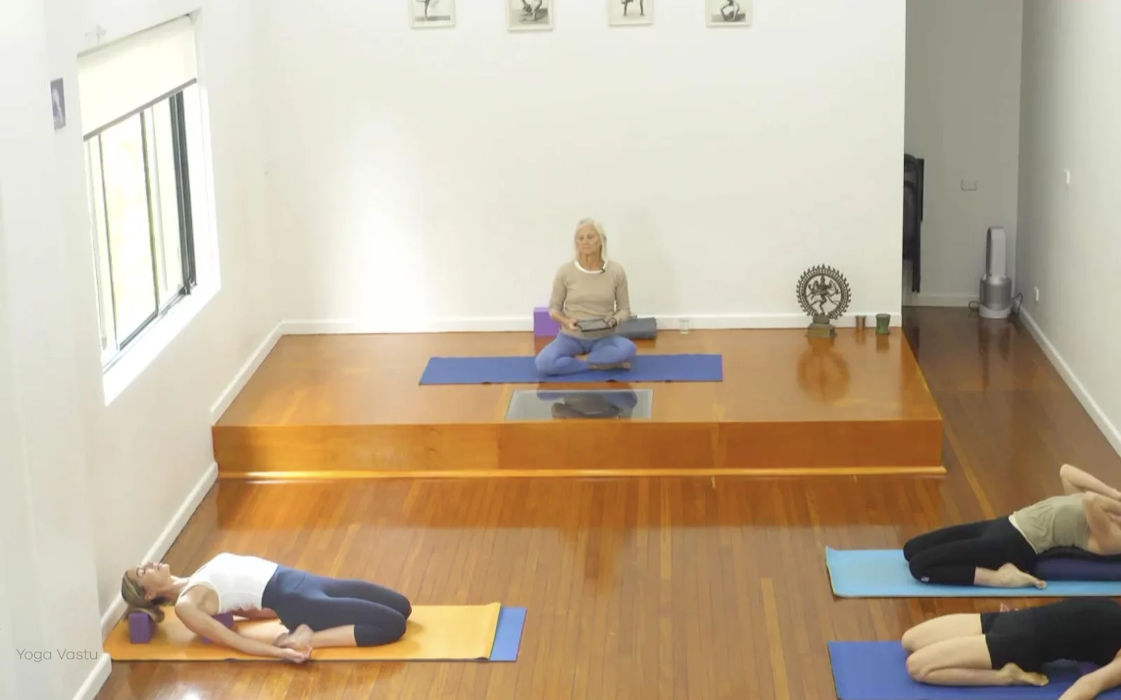Online Iyengar yoga videos | Advanced Class 6: Expanding through the Chest and Collarbones