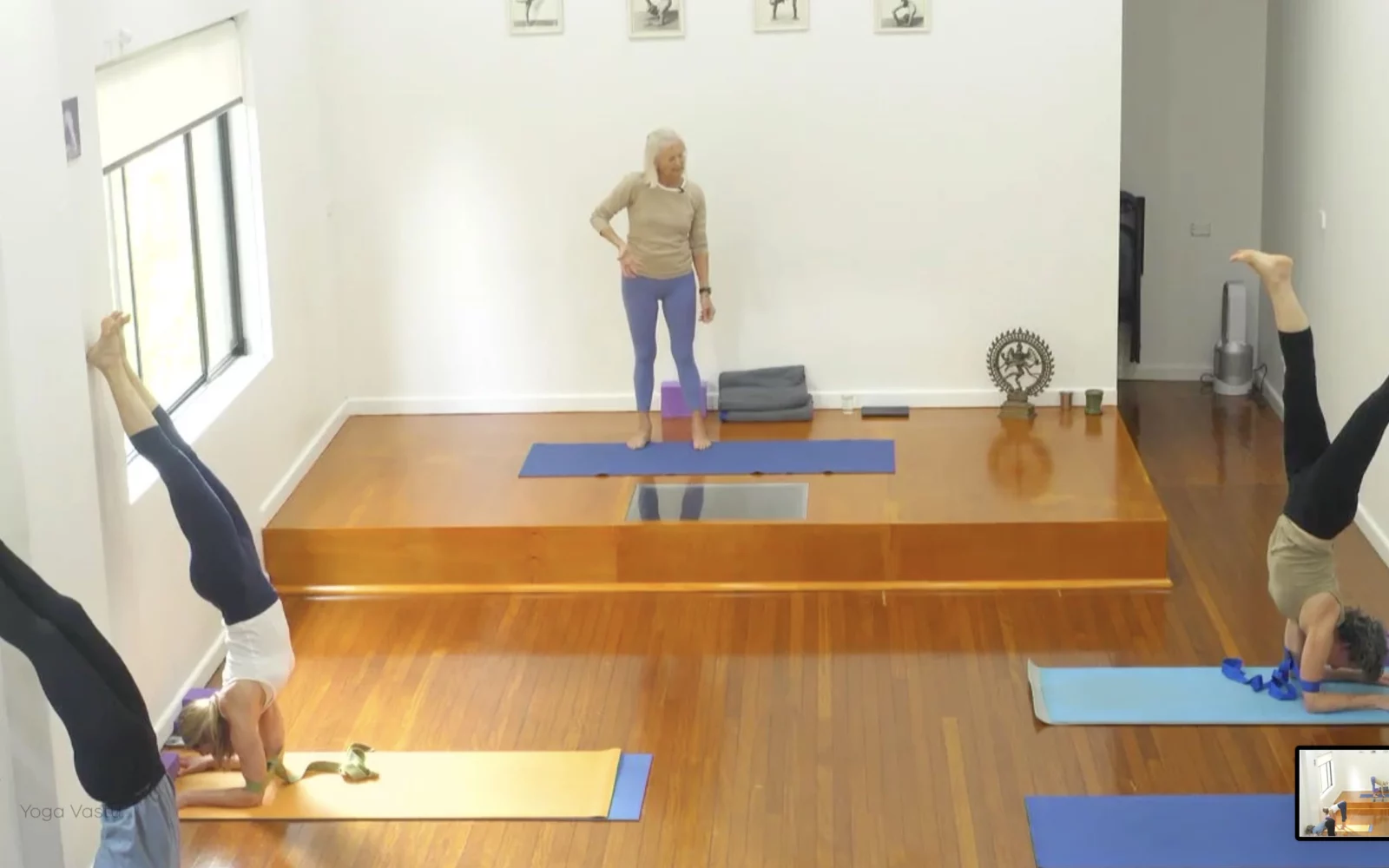 Online Iyengar yoga videos | Advanced Class 6: Expanding through the Chest and Collarbones