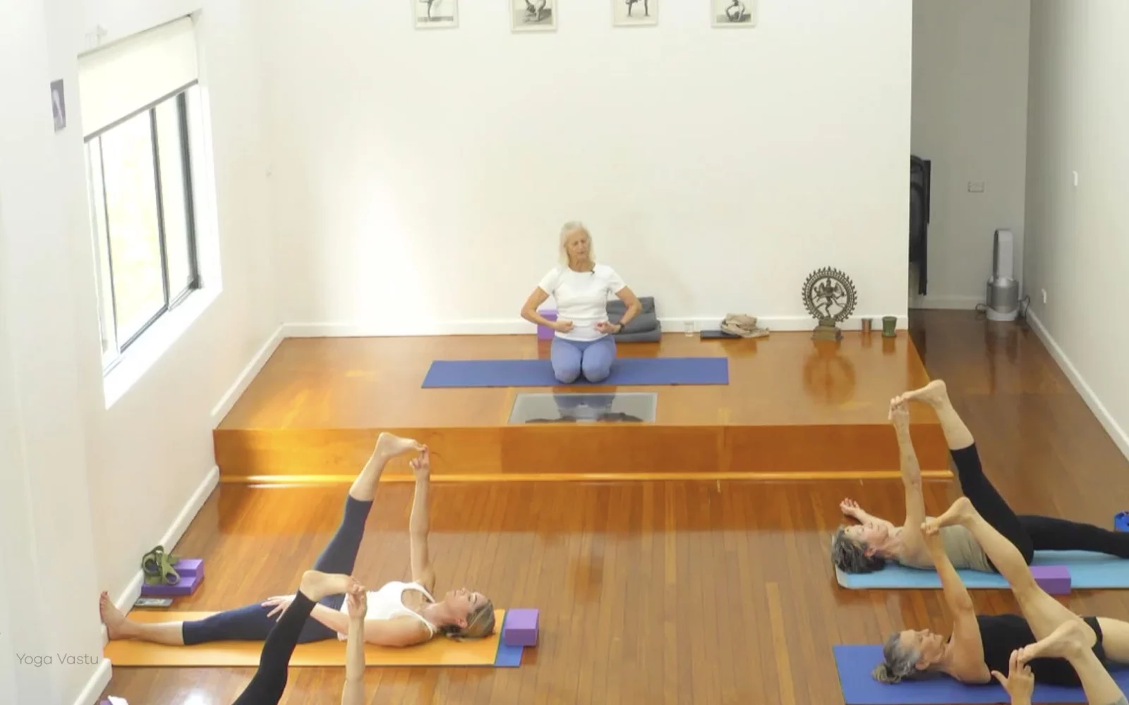 Online Iyengar yoga videos | Advanced Class 6: Expanding through the Chest and Collarbones