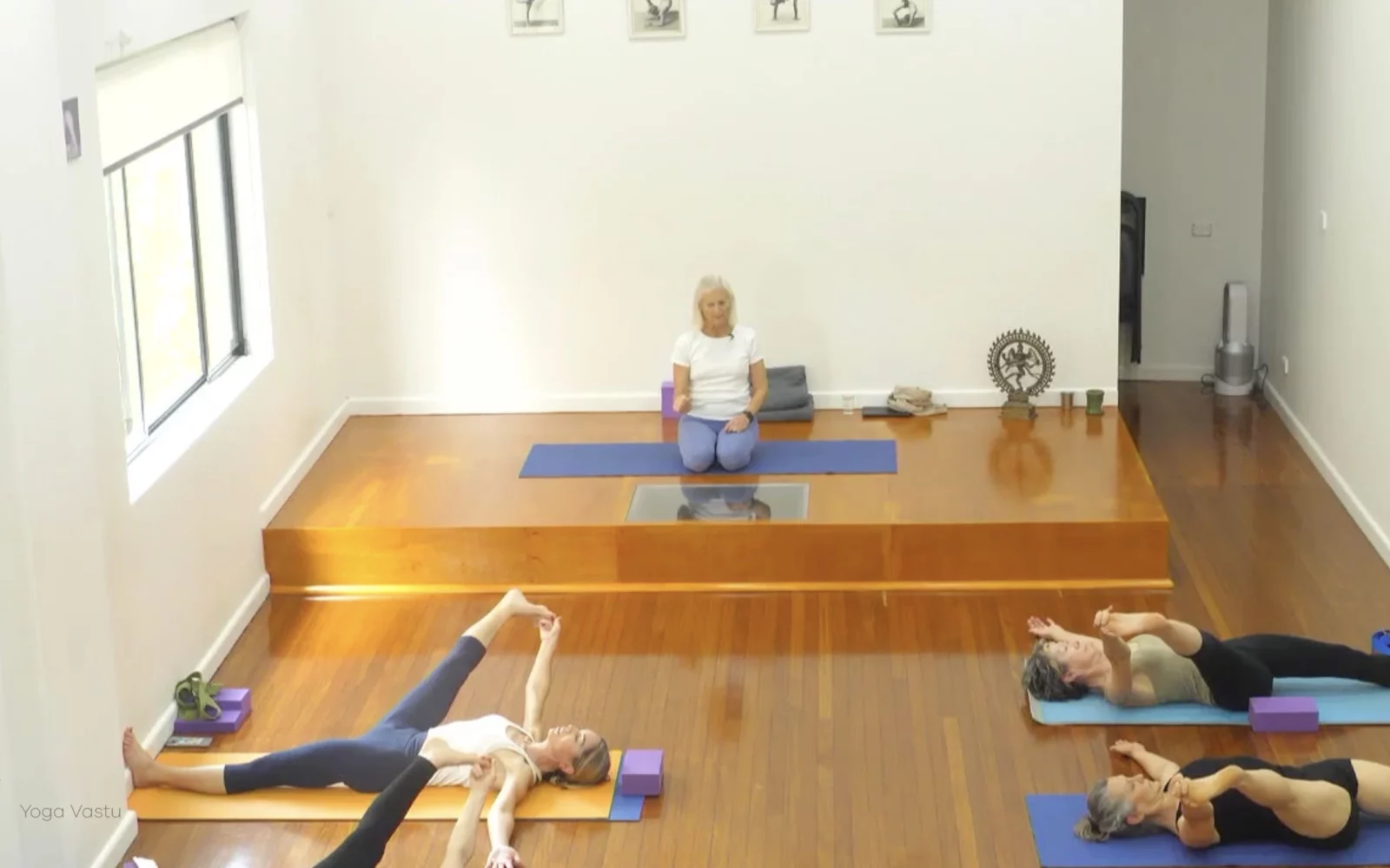 Online Iyengar yoga videos | Advanced Class 6: Expanding through the Chest and Collarbones