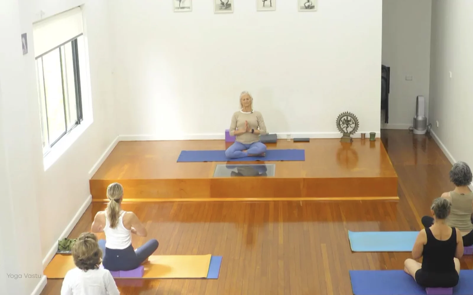 Online Iyengar yoga videos | Advanced Class 6: Expanding through the Chest and Collarbones